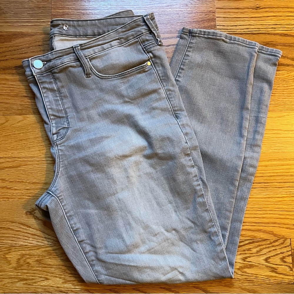 Athleta Sculptek gray jeans
